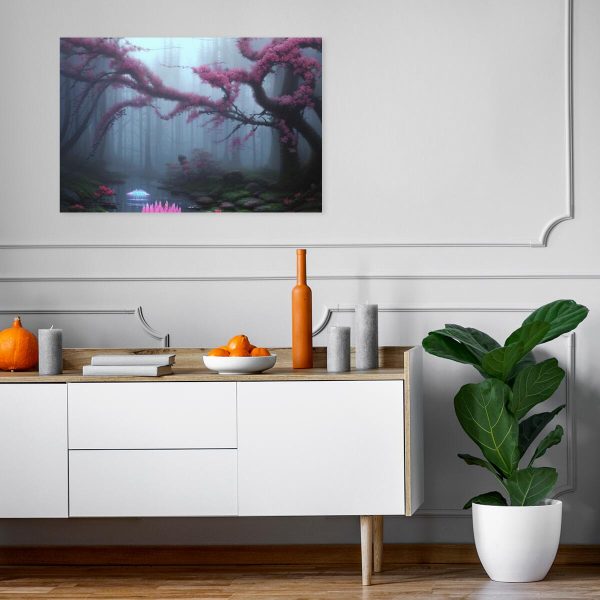 Obraz ze strumieniem