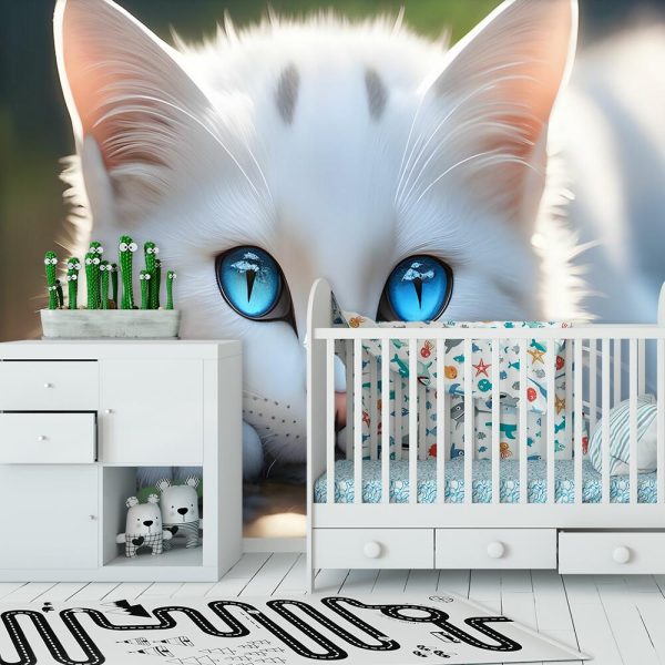 Foto-tapeta z kociakiem