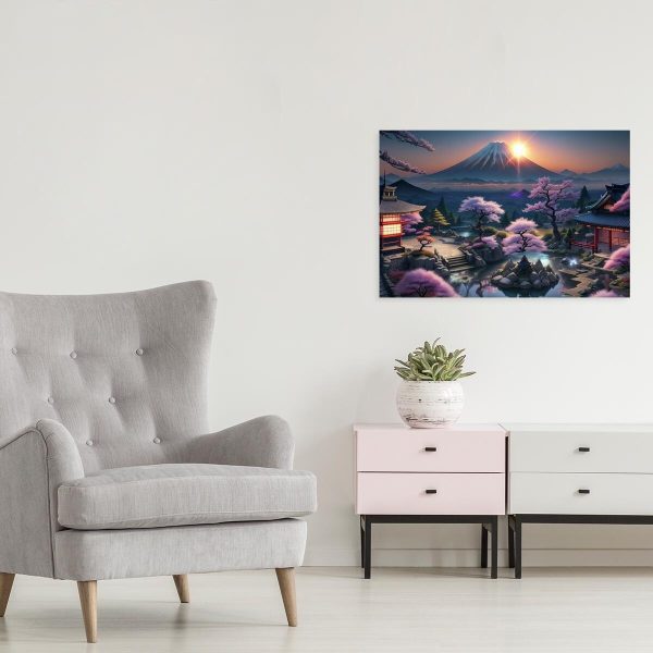 Obraz osiedle minka w Japonii