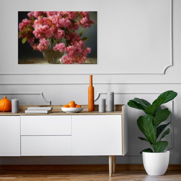 Obraz z motywem kwiatów