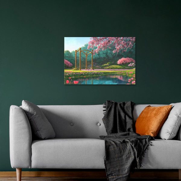 Obraz z motywem parku