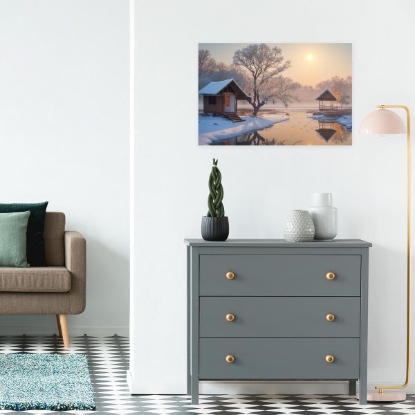 Obraz z motywem zimy