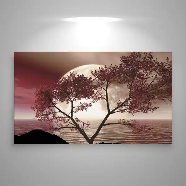 Obraz na płótnie „Księżycowa nostalgia”